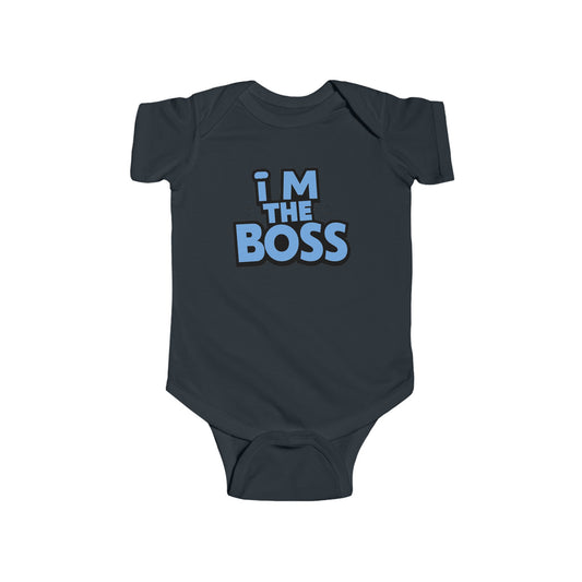 Body i'm the Boss - Infant Fine Jersey Bodysuit